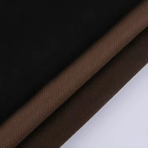 เสื้อยืด380GSM เรยอนโพลีเอสเตอร์ทอลายทแยง TR <span class=keywords><strong>กางเกง</strong></span>สูท TR สำหรับผู้หญิงชุดสูทนักเรียน TR - Product Image 5