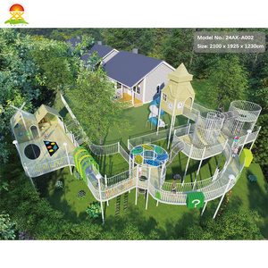Altre strutture del parco divertimenti personalizzabili set da gioco commerciale parco giochi all'aperto attrezzature con scivolo per bambini bambini - Product Image 5