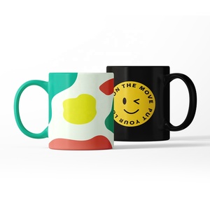 Tasses en porcelaine et céramique personnalisées, logo, 11oz, vente en gros, pièces - Product Image 2