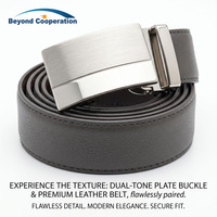 Boucle de ceinture en métal durable avec logo personnalisé, 30 mm, formelle, en relief 3D, pour hommes, design dentaire, style occidental, accessoire de ceinture, OEM