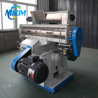 MIKIM Nourriture pour volaille de ferme Litière pour chat Moulin à granulés de bois/Moulins Anneau Die Ligne de production de granulés Machines pour produire les prix des granulés
