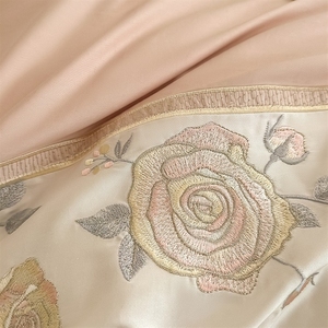 Lớp Một Nhỏ 160 Cotton Dài Staple Bảy Mảnh Đồng Bằng Dòng Chống Nước Mù<span class=keywords><strong>a</strong></span> Thu Comforter Đặt Cô Gái Trái Tim Bộ Đồ Giường 300TC - Product Image 3