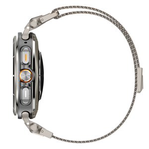 Bracelet en maille milanaise Classic Explorer, bracelet en métal respirant pour Samsung Galaxy Watch Ultra 47 mm, bracelet de montre intelligente - Product Image 5