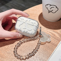Vente en ligne - Étui mignon pour Airpods Pro 2 avec chaîne de poignet - Étui pour écouteurs - Housse pour Airpods Pro2 Pro