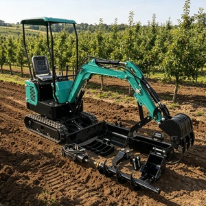 Mini Excavadora de 1.2 Toneladas con Envío Gratuito, para Agricultura, Granjas y Huertos, Compacta, Todoterreno, de Alta Eficiencia Operativa - Product Image 3