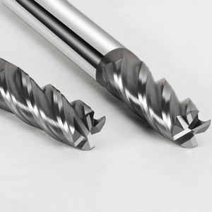 OEM Round Radius End Mill <span class=keywords><strong>CNC</strong></span> Cutter 4 flautas Superfície Usinagem Metal R Cabeça 3/4 Slots R0.5 R1 8r0.5 D10R1 <span class=keywords><strong>Router</strong></span> <span class=keywords><strong>Bits</strong></span> - Product Image 3