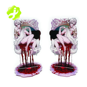 Hai mặt mini hoặc kích thước lớn rõ ràng Acrylic <span class=keywords><strong>Standee</strong></span> hiển thị dày Anime tùy chỉnh in mini Acrylic standees - Product Image 1