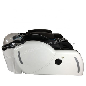Kisen Lit de lavage de cheveux de luxe électrique automatique avec hydrothérapie capillaire, fonction massage et cuve à vapeur - Product Image 1