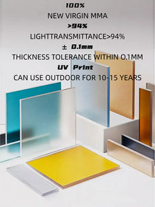 Yüksek parlak renkli akrilik levha lazer kesim özelleştirilmiş pleksiglas levha - Product Image 3