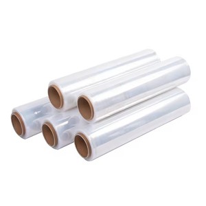 Free Sample PE <b>Clear</b> or Black Plastic PE Pallet Stretch <b>Wrap</b> Cling Film Machine Wrapping Film - Product Image 6