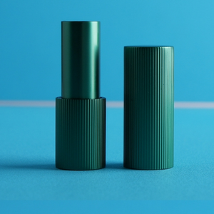 Hộp đựng son môi nhôm hình trụ cao cấp, vỏ son dưỡng môi, thiết kế sọc, chai mỹ phẩm nhôm trống, dạng ống tròn, mẫu miễn phí - Product Image 2