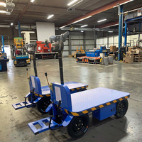 Chariot à plat électrique de 1000kg pour la ferme Chariot à plate-forme d'entrepôt pratique avec support de personnalisation OEM