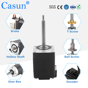 Casun NEMA 8 độ chính xác cao thông qua-vít động cơ bước 15MN. M 0.5A động cơ bước với CE ROHS cấp giấy chứng nhận - Product Image 4