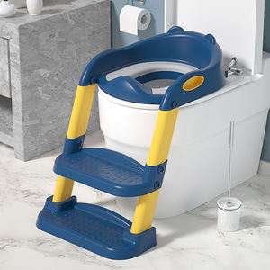 Siège <span class=keywords><strong>de</strong></span> toilette pliable en plastique pour enfants, marchepied pour garçons et filles, aide à l'apprentissage <span class=keywords><strong>de</strong></span> la propreté pour bébés et jeunes enfants - Product Image 1