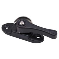 Accessoires pour portes et fenêtres coulissantes, finition zinc brossé, type RV droit/gauche