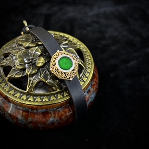 Pulsera <span class=keywords><strong>de</strong></span> Jadeíta Birmana Natural <span class=keywords><strong>de</strong></span> Grado A, Pulsera <span class=keywords><strong>de</strong></span> Jadeíta <span class=keywords><strong>de</strong></span> Alta Calidad, Regalos <span class=keywords><strong>de</strong></span> Jadeíta para Mujer para Uso Diario (con NGTC) - Product Image 5
