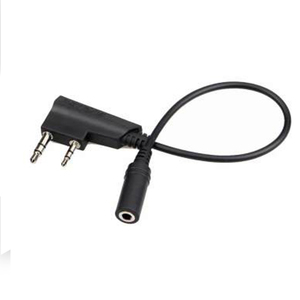 Quanzhou walkie-talkie Baofeng อะแดปเตอร์อินเตอร์คอม UV-XR UV9R BF9700 BF-A58เพื่อแปลงเป็นสายเคเบิลอะแดปเตอร์ปลั๊ก2ขา - Product Image 1