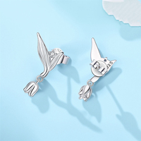 Exquisite 925 Sterling Silber Blatt Tulpe Blume Ohr stecker Trendy Fine Jewelry für Geburtstag Jubiläums geschenke