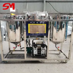 Most World Popular Multifunctional Olive Soybean Soya Oil Refinery Plant