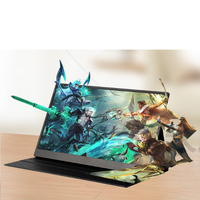 Alta frecuencia de actualización 144Hz 17,3 pulgadas 100% SRGB 2,5 K Monitor portátil ultrafino Full HD IPS de potencia para computadora portátil PC Teléfono