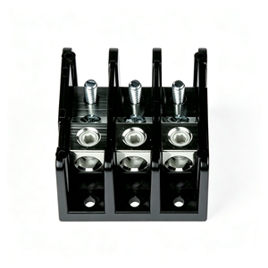 Morsettiera di Distribuzione di Energia Serie ATB-175 Tipo Americano 175A 600V UL CQC RoHS 1-3 Poli con Morsetti a Vite - Product Image 3