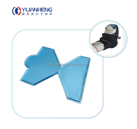 YUANHENG Coussinet de protection médical en gel pour botte de traction - Soulagement de la pression du talon et du tendon d'Achille, prévention des escarres, certifié CE ISO