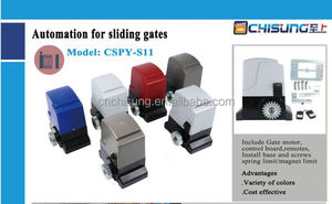 Ouvre-porte coulissant <span class=keywords><strong>motorisé</strong></span> 500-2000KGS Moteur AC Conception intelligente automatique en alliage d'aluminium pour utilisation en villa AC - Product Image 3