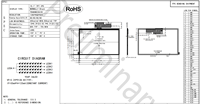 وحدة شاشة LCD من نوع TMK مقاس 10.1 بوصة بدقة 1280×800 مع إضاءة خلفية LED من نوع LVDS، سطوع 500cd/m، درجة حرارة تشغيل من -30 إلى +80 درجة مئوية، بديل لشاشة Innolux.