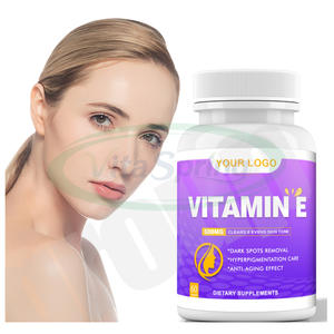 Vita Spring Halal Natürliches <span class=keywords><strong>Vitamin</strong></span> <span class=keywords><strong>E</strong></span> 450mg <span class=keywords><strong>30</strong></span> Kapsel zusatz 400 <span class=keywords><strong>Iu</strong></span> <span class=keywords><strong>Vitamin</strong></span> <span class=keywords><strong>E</strong></span> Kapseln für die Haut - Product Image 1