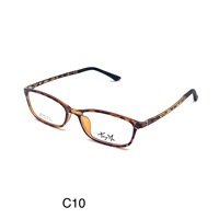 VisualMate Nouvelles montures de lunettes anti lumière bleue Monture de lunettes de lecture TR90 à bord complet