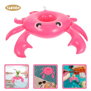 Yachen Inflatable nổi uống chủ uống phao Inflatable cup chủ cua đế lót ly cho bên hồ bơi - Product Image 3