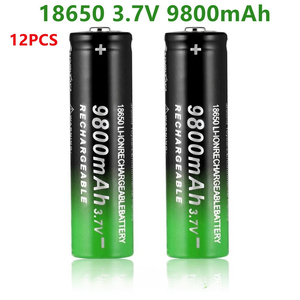 Batterie rechargeable 100% neuve <span class=keywords><strong>18650</strong></span> 3.7V <span class=keywords><strong>9800mAh</strong></span> pour lampe de poche, lampe frontale, batterie Li-ion rechargeable, livraison directe - Product Image 5