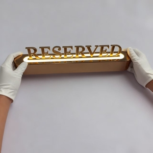 Tùy Chỉnh Kim Loại Thư Dấu Hiệu <span class=keywords><strong>LED</strong></span> Laser Cắt Thép Không Gỉ Ngoài Trời Không Thấm Nước Địa Chỉ Cửa Căn Hộ Phòng Khách Sạn Nhà Số Dấu Hiệu - Product Image 1