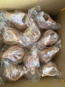 शून्य अपशिष्ट पर्यावरण के अनुकूल 4 टुकड़ा मापने चम्मच कप सेट रसोई उपकरण खाना पकाने बीच लकड़ी मापने कप सेट - Product Image 6