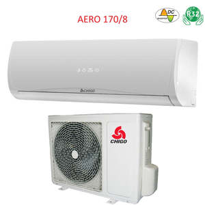 Aire Acondicionado Chigo AERO 170/8 R-32 12000 Btu A++ Cod. CS-32V3G-1C170AY4 - Product Image 1