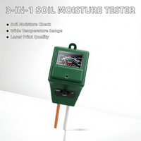 Testeur de sol 3 en 1 en gros : humidité, luminosité et pH – Sonde analogique pour jardin, pelouse, ferme et plantes en pot