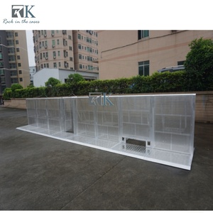 Barrières de contrôle des foules en aluminium durable, barrières de parking, barrières de sécurité pour événements extérieurs, festivals, événements musicaux de grande envergure - Product Image 6
