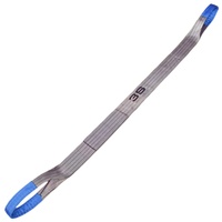 Sangles de levage en polyester robustes EN 1492-1 2T, conception plate, sangles robustes pour le levage industriel