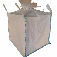 Sac Big Bag FIBC de haute qualité avec bec de décharge à boucle croisée, conteneur PP, sac de 1 tonne pour produits en vrac