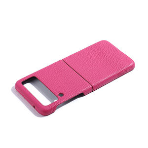 Vendita calda custodia in vera pelle di mucca <span class=keywords><strong>Samsung</strong></span> custodia per cellulare <span class=keywords><strong>Samsung</strong></span> Galaxy Z Flip 3 - Product Image 2