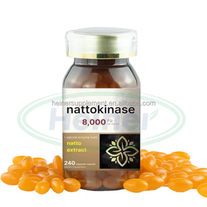Ausresonナットキナーゼソフトゲル天然ナットーエキス20000fuサプリメントナットーキナーゼソフトゲルOEM高品質 - Product Image 1
