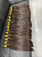 Cabello Vietnamita al por Mayor, 100% Cabello Humano de Bebé y Virgen de Vietnam con Brillo Natural, Sin Enredos, Longitudes Personalizadas Disponibles