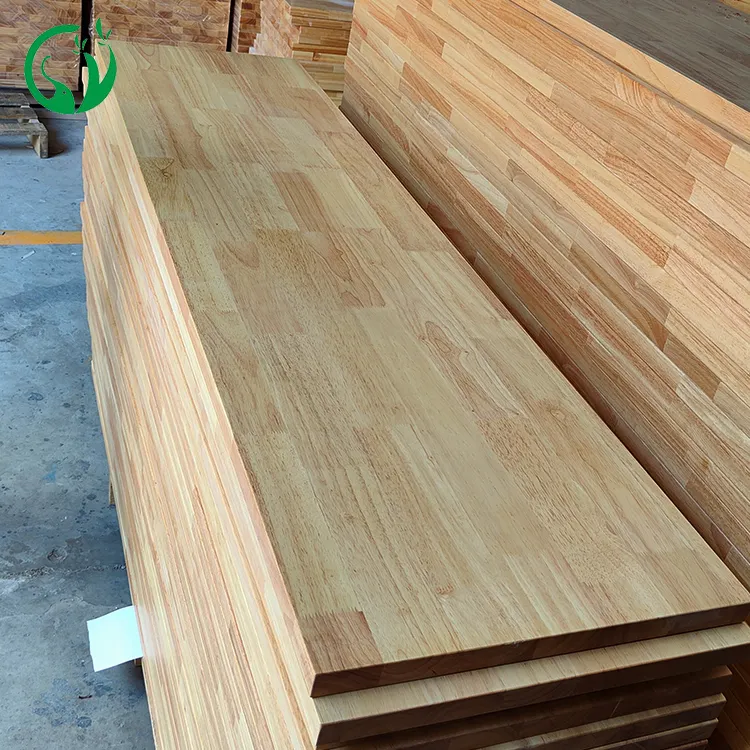 लकड़ी Countertop उंगली संयुक्त बोर्ड फैक्टरी प्रत्यक्ष थोक 15mm कॉफी लकड़ी के टेबलटॉप अनुकूलित उत्पादों