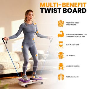 Appareil de torsion pour exercices abdominaux et yoga à domicile, pour hommes et femmes, avec disque de taille - Product Image 4