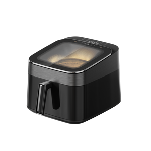 2025 <span class=keywords><strong>Friteuse</strong></span> à air avec fenêtre d'observation <span class=keywords><strong>XXL</strong></span> Ventilateur caché et cavité métallique Technologie de chauffage rapide brevetée (220V) Cuisine - Product Image 1
