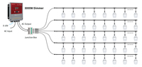 Hontech Wins Bulb Lampes LED pour volailles IP67 sans scintillement 2700K-6500K, à intensité variable, CRI élevé 85, angle de faisceau 300°, garantie 3 ans, pour poulets de chair