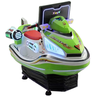 Dirigeable motorisé pour enfants Machine de jeu de voiture pivotante électrique Divertissement électronique en plastique d'intérieur Garantie 1 an