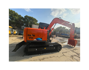 Suministro directo de fábrica, excavadora usada Hitachi ZX70 de segunda mano con 1 año de garantía en stock. - Product Image 1