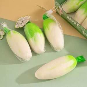 Juguete Sensorial Antiestrés de Frutas y Verduras Elásticas: Pepino, Pitaya, Bola Blanda para Apretar, para Todas las Edades, Alivio de la Ansiedad - Product Image 2