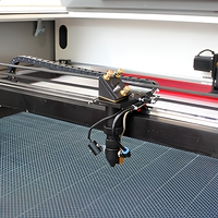 Machine de découpe et de gravure laser CO2 haute vitesse, refroidie par eau, CNC pour acrylique, bois, plastique, verre